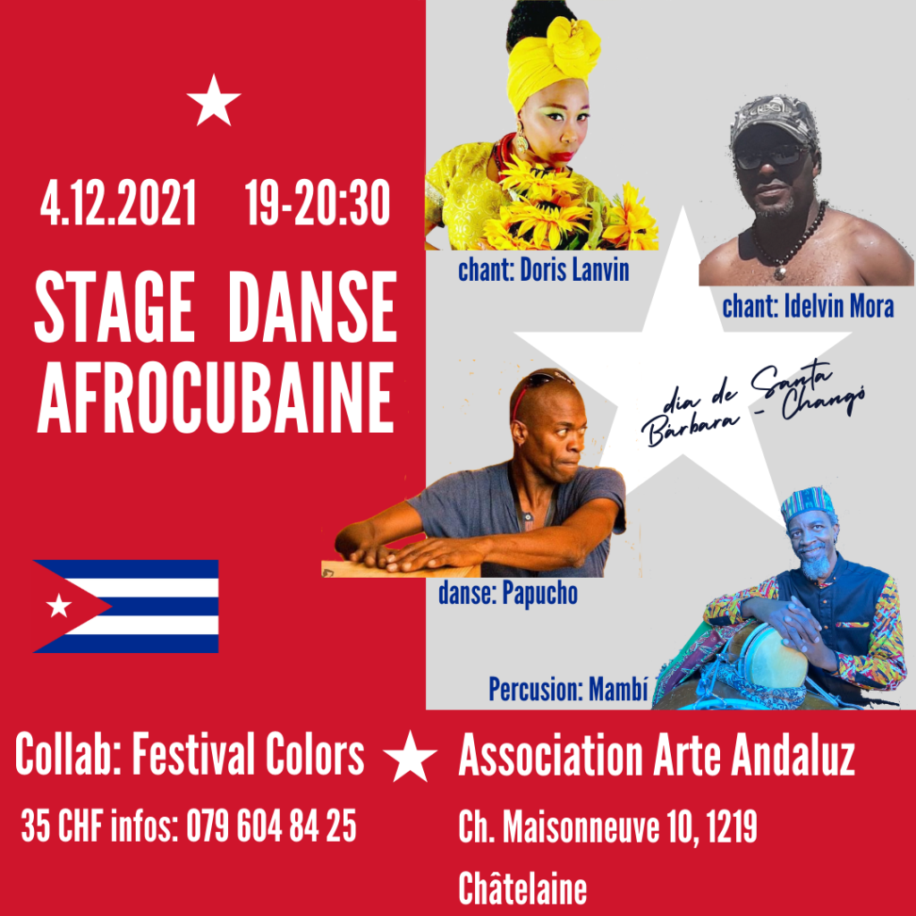 Stage danse afrocubaine